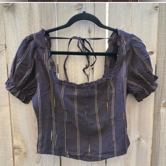 NWT $78 FP Seratonin Corset Top in Expresso Bean Size Small - Picture 11 of 14